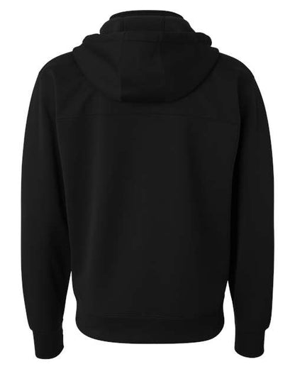 Independent Trading Co. Poly-Tech Full-Zip Hooded Sweatshirt EXP80PTZ Custom Embroidered Business Logo