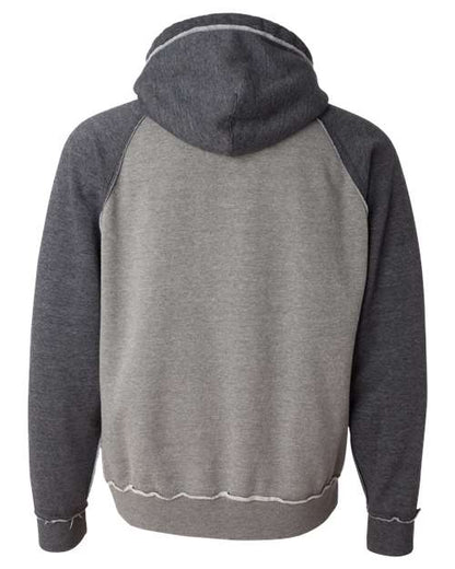 J. America Vintage Heather Hooded Sweatshirt 8885