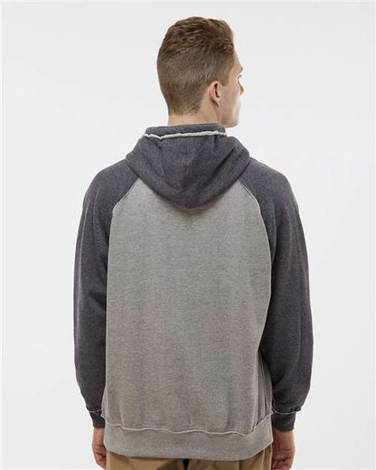 J. America Vintage Heather Hooded Sweatshirt 8885