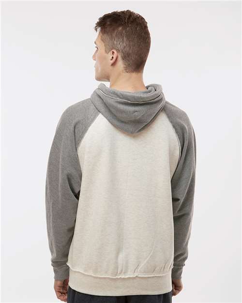 J. America Vintage Heather Hooded Sweatshirt 8885