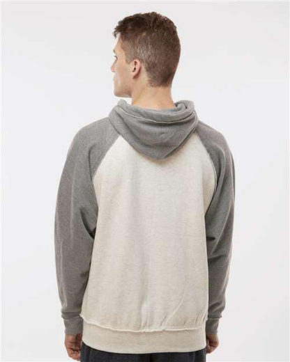 J. America Vintage Heather Hooded Sweatshirt 8885
