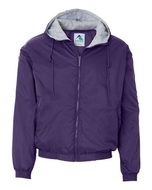 Augusta Sportswear Unisex Fleece Lined Hooded Jacket 1824