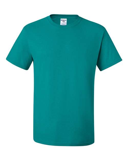 JERZEES Dri-Power® 50/50 T-Shirt 29MR J. Navy Custom Embroidered Business Logo