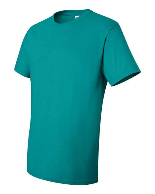JERZEES Dri-Power® 50/50 T-Shirt 29MR Jade Custom Embroidered Business Logo