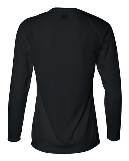 Badger Women's B-Core Long Sleeve T-Shirt 4164 Black