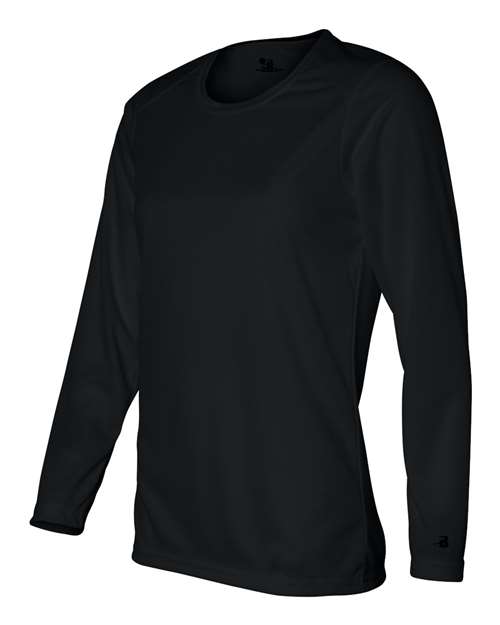 Badger Women's B-Core Long Sleeve T-Shirt 4164 Black