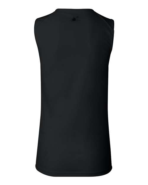 Badger Women's B-Core Sleeveless T-Shirt 4163 Black