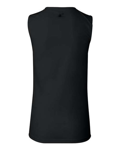 Badger Women's B-Core Sleeveless T-Shirt 4163 Black