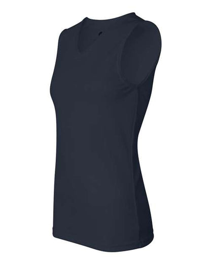 Badger Women's B-Core Sleeveless T-Shirt 4163 Navy