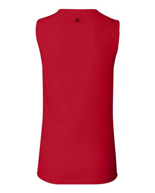 Badger Women's B-Core Sleeveless T-Shirt 4163 Red