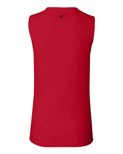 Badger Women's B-Core Sleeveless T-Shirt 4163 Red