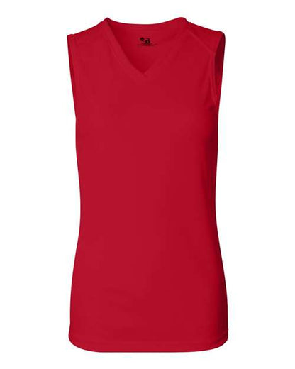 Badger Women's B-Core Sleeveless T-Shirt 4163 Red