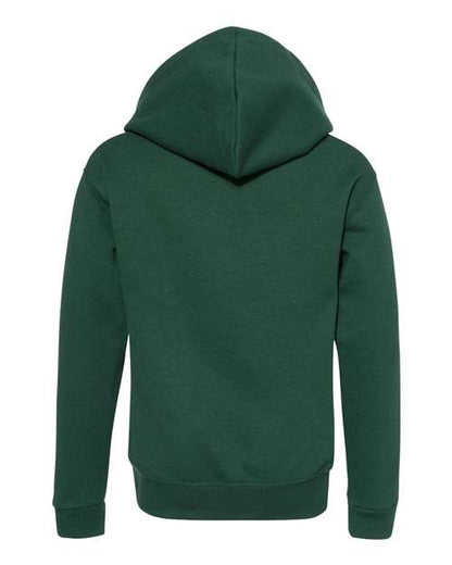 JERZEES NuBlend® Youth Full-Zip Hooded Sweatshirt 993BR Custom Embroidered Business Logo