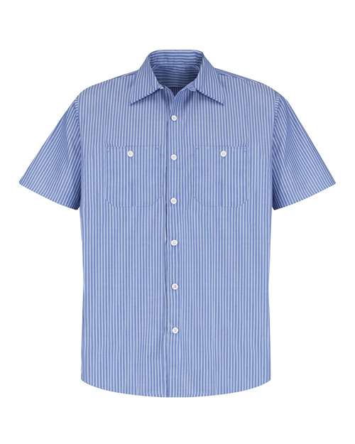 Red Kap Premium Short Sleeve Work Shirt SP20 Custom Embroidered Business Logo