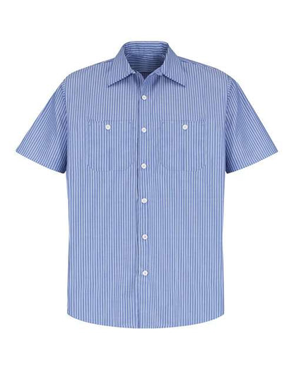 Red Kap Premium Short Sleeve Work Shirt SP20 Custom Embroidered Business Logo