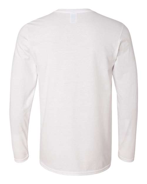 Gildan Softstyle® Long Sleeve T-Shirt 64400 Custom Embroidered Business Logo