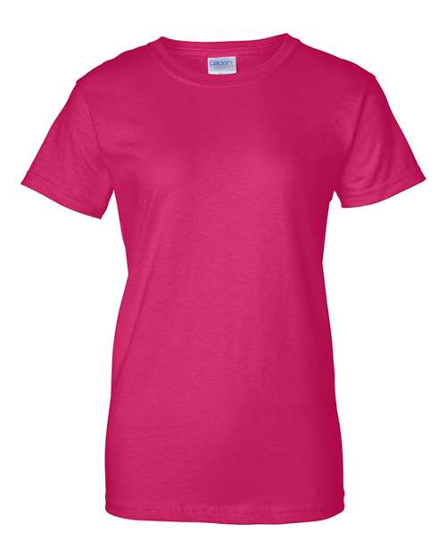 Gildan Ultra Cotton® Women’s T-Shirt 2000L Custom Embroidered Business Logo