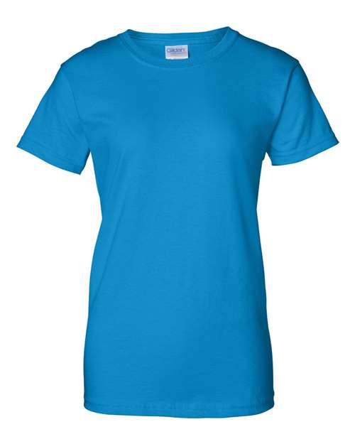 Gildan Ultra Cotton® Women’s T-Shirt 2000L Custom Embroidered Business Logo