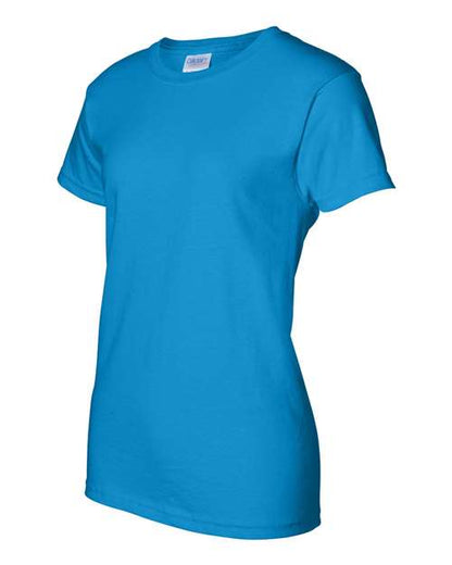 Gildan Ultra Cotton® Women’s T-Shirt 2000L Custom Embroidered Business Logo