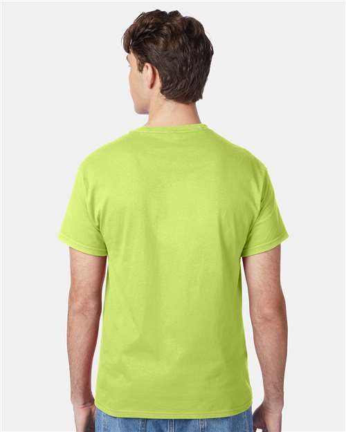 Hanes Authentic T-Shirt 5250 Safety Green