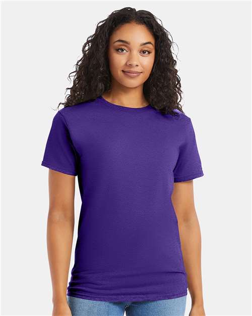 Hanes Essential-T T-Shirt 5280 Purple