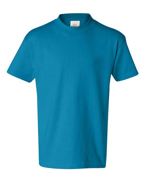 Hanes Authentic Youth T-Shirt 5450 Teal