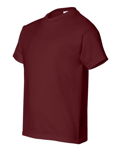 Hanes Essential-T Youth T-Shirt 5480 Maroon