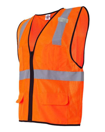 Kishigo Economy Mesh 6-Pocket Vest 1191-1192