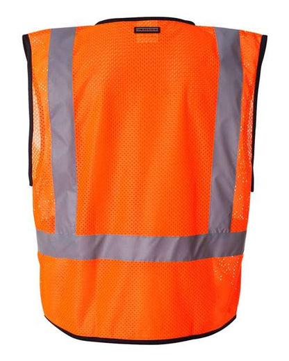 Kishigo Economy Single Pocket Hook-and-Loop Mesh Vest 1193-1194
