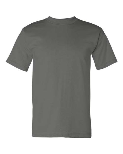 Bayside USA-Made Heavyweight T-Shirt 5100 Charcoal