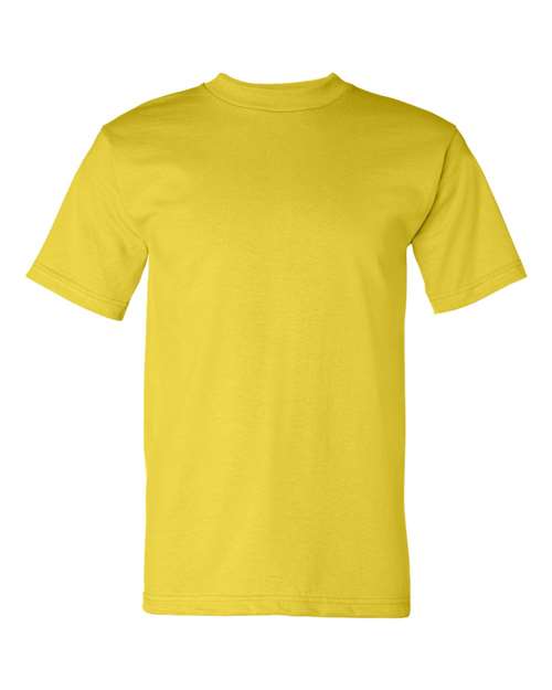 Bayside USA-Made Heavyweight T-Shirt 5100 Pacific Yellow