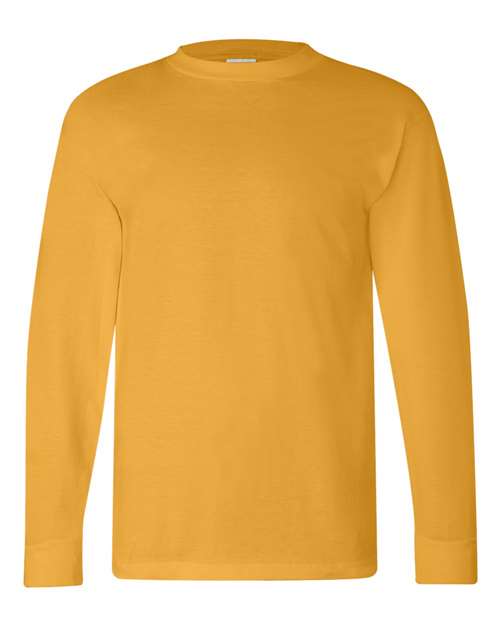 Bayside USA-Made Long Sleeve T-Shirt 6100 Gold