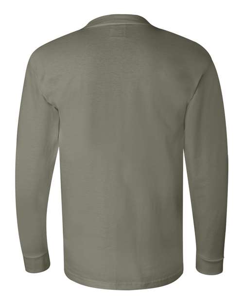 Bayside USA-Made Long Sleeve T-Shirt 6100 Safari
