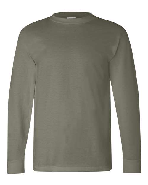 Bayside USA-Made Long Sleeve T-Shirt 6100 Safari