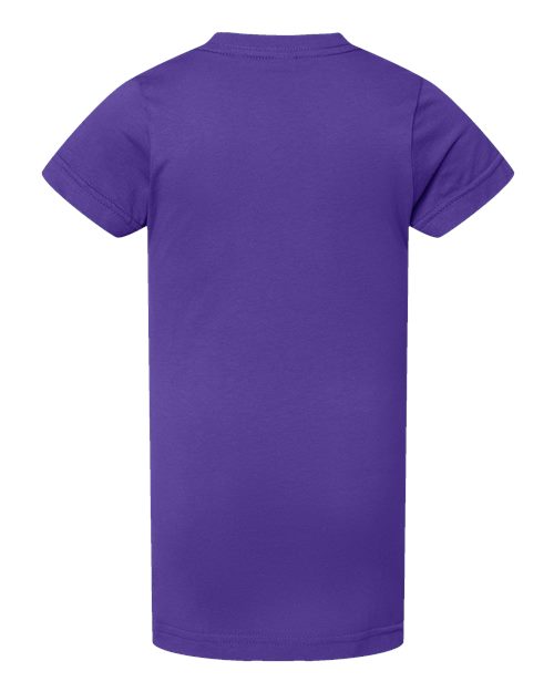 LAT Girls' Fine Jersey Tee 2616 Purple