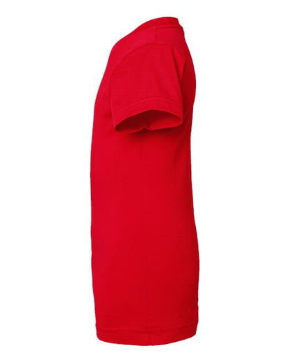 LAT Girls' Fine Jersey Tee 2616 Red