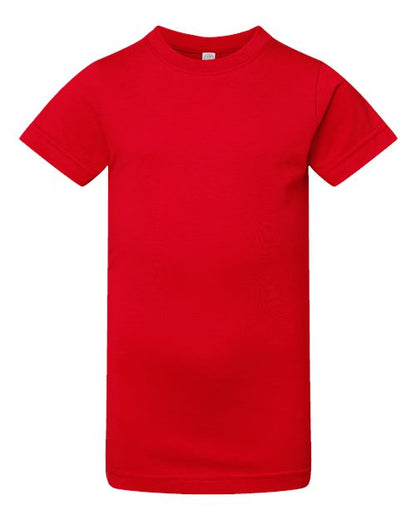 LAT Girls' Fine Jersey Tee 2616 Red