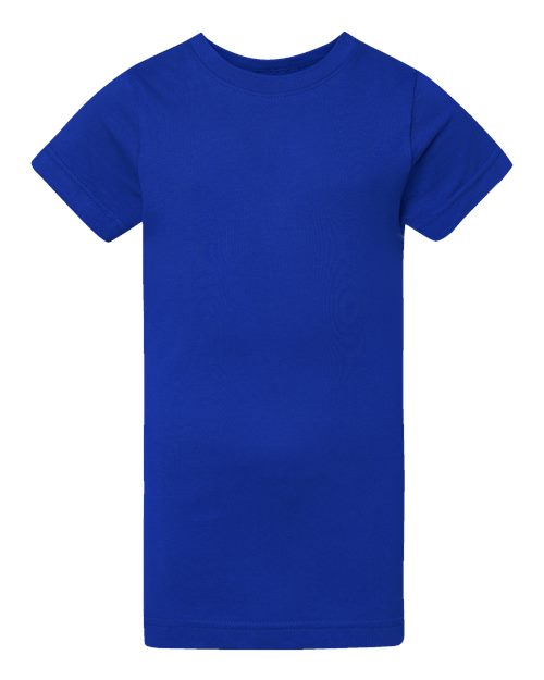LAT Girls' Fine Jersey Tee 2616 Royal