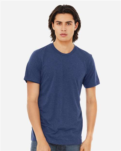 BELLA + CANVAS Triblend Tee 3413 Navy Triblend