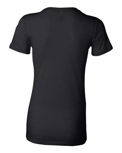 BELLA + CANVAS Women's Slim Fit Tee 6004 Black