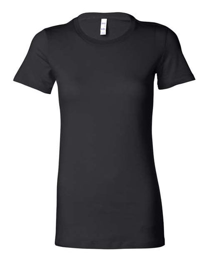 BELLA + CANVAS Women's Slim Fit Tee 6004 Black