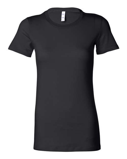 BELLA + CANVAS Women's Slim Fit Tee 6004 Black