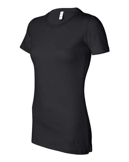 BELLA + CANVAS Women's Slim Fit Tee 6004 Black