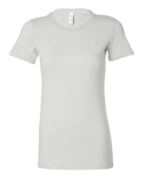 BELLA + CANVAS Women's Slim Fit Tee 6004 White