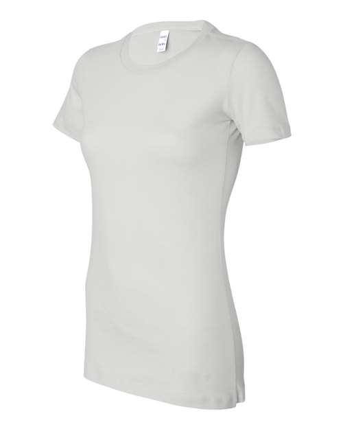 BELLA + CANVAS Women's Slim Fit Tee 6004 White