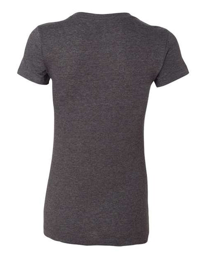 BELLA + CANVAS Women's Slim Fit Tee 6004 Dark Grey Heather