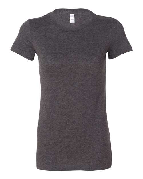 BELLA + CANVAS Women's Slim Fit Tee 6004 Dark Grey Heather