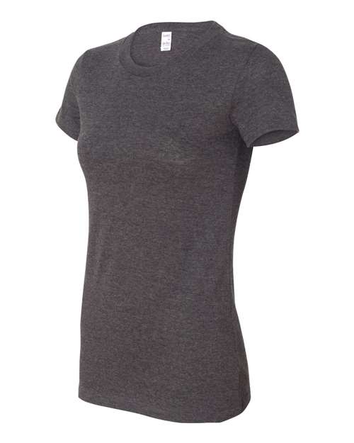 BELLA + CANVAS Women's Slim Fit Tee 6004 Dark Grey Heather