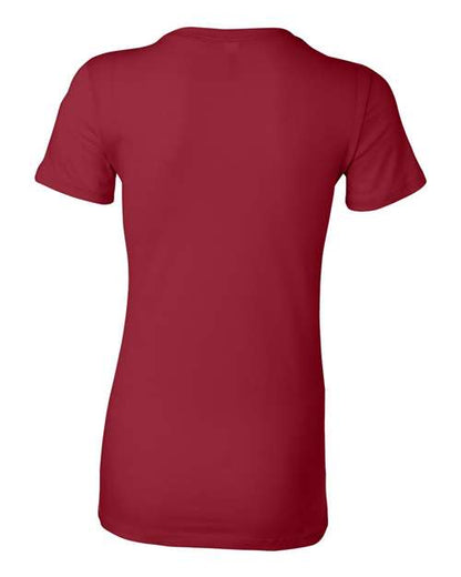BELLA + CANVAS Women's Slim Fit Tee 6004 Cardinal