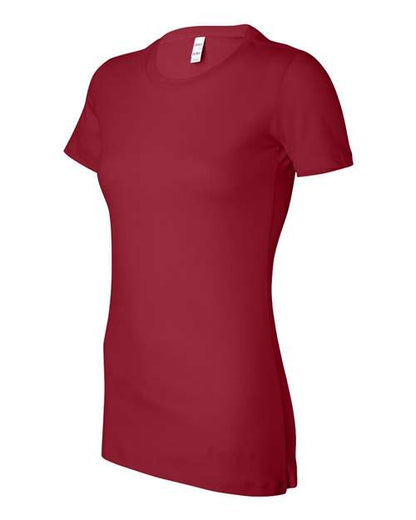 BELLA + CANVAS Women's Slim Fit Tee 6004 Cardinal